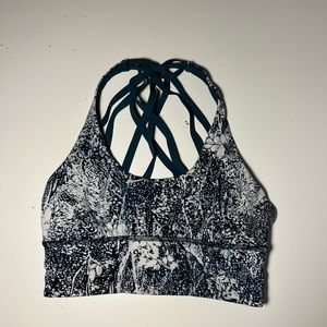Lululemon training energy longline bra